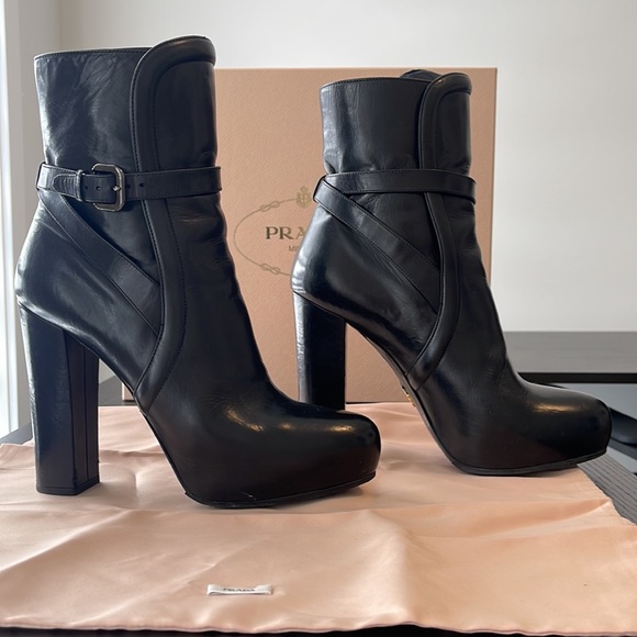 PRADA boots size 39.5 - Picture 2 of 11